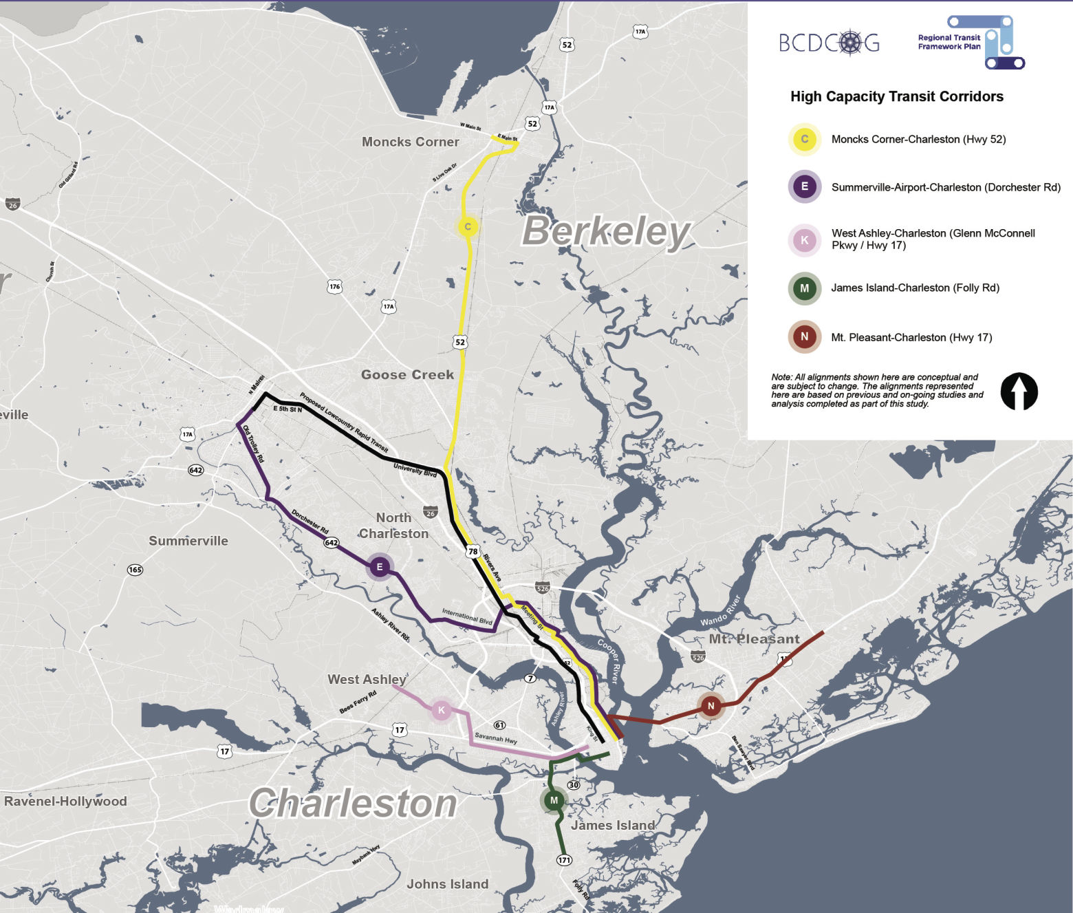 Bus Rapid Transit future lines